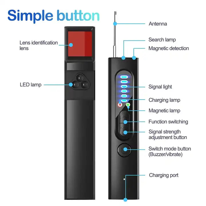Anti-Spy Detector Camerazoeker 