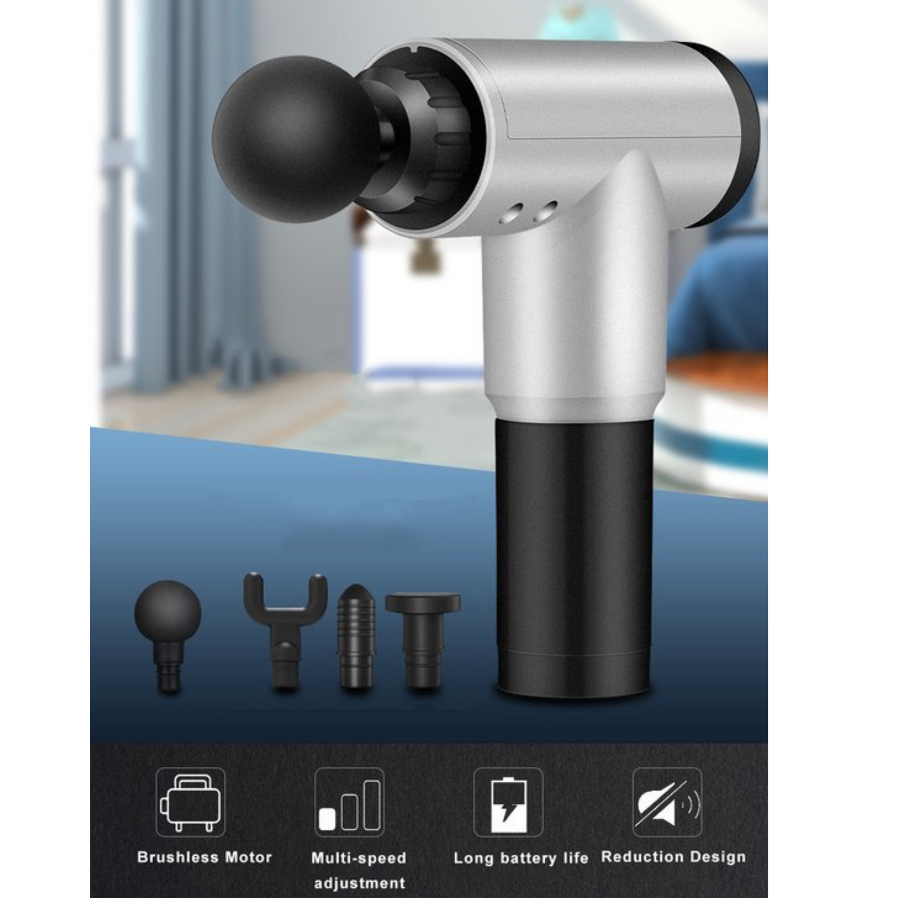 Elektrisch massagepistool Elektrisch massagepistool Elektrisch massagepistool